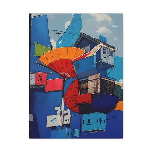 抽象的 Chuushouteki 435 - Abstract Canvas